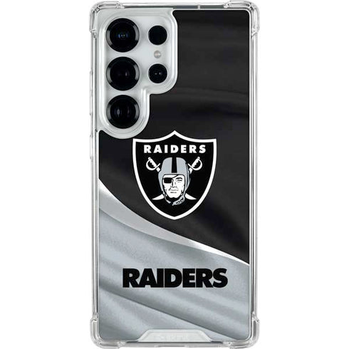 NFL Las Vegas Raiders Galaxy S25 Ultra Clear Case